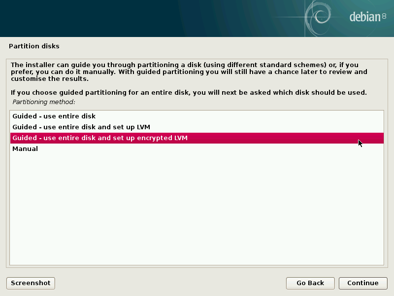 Full disk encryption